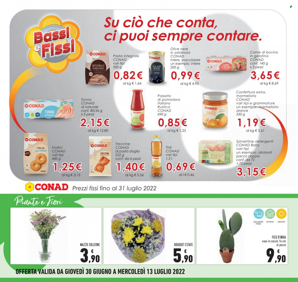 Volantino Conad - 30/6/2022 - 13/7/2022. Pagina 23