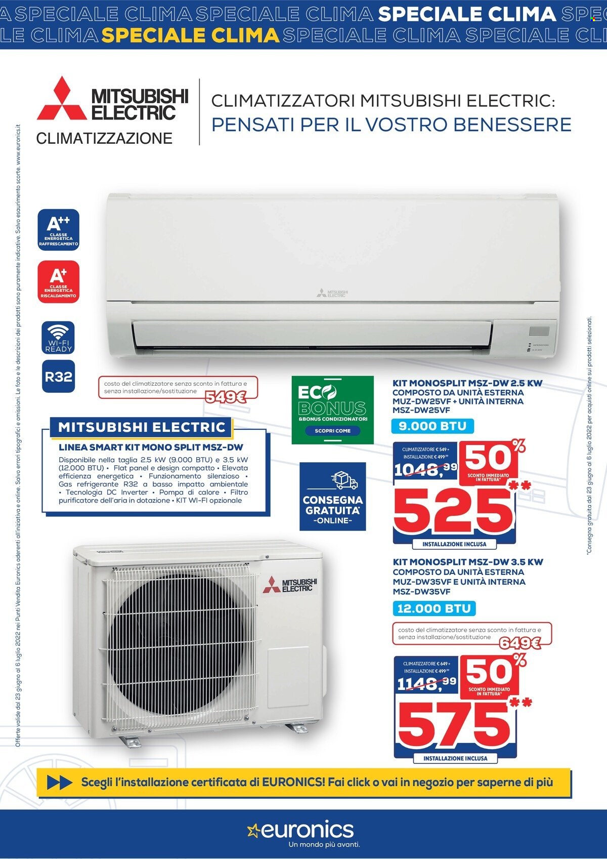 Volantino Euronics - 23/6/2022 - 6/7/2022. Pagina 4