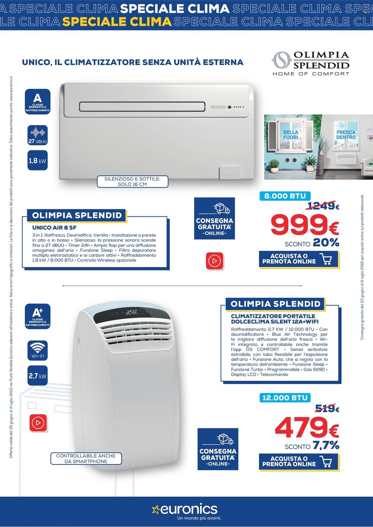 Volantino Euronics - 23/6/2022 - 6/7/2022. Pagina 10