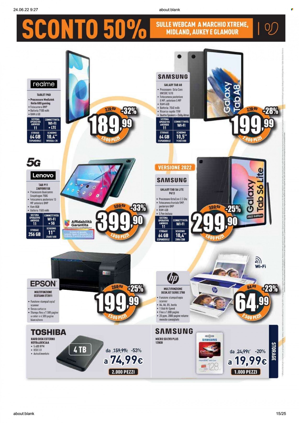 Volantino Unieuro - 24/6/2022 - 30/6/2022. Pagina 15