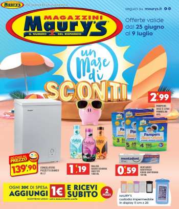 Volantino Maury's - 25/6/2022 - 9/7/2022.