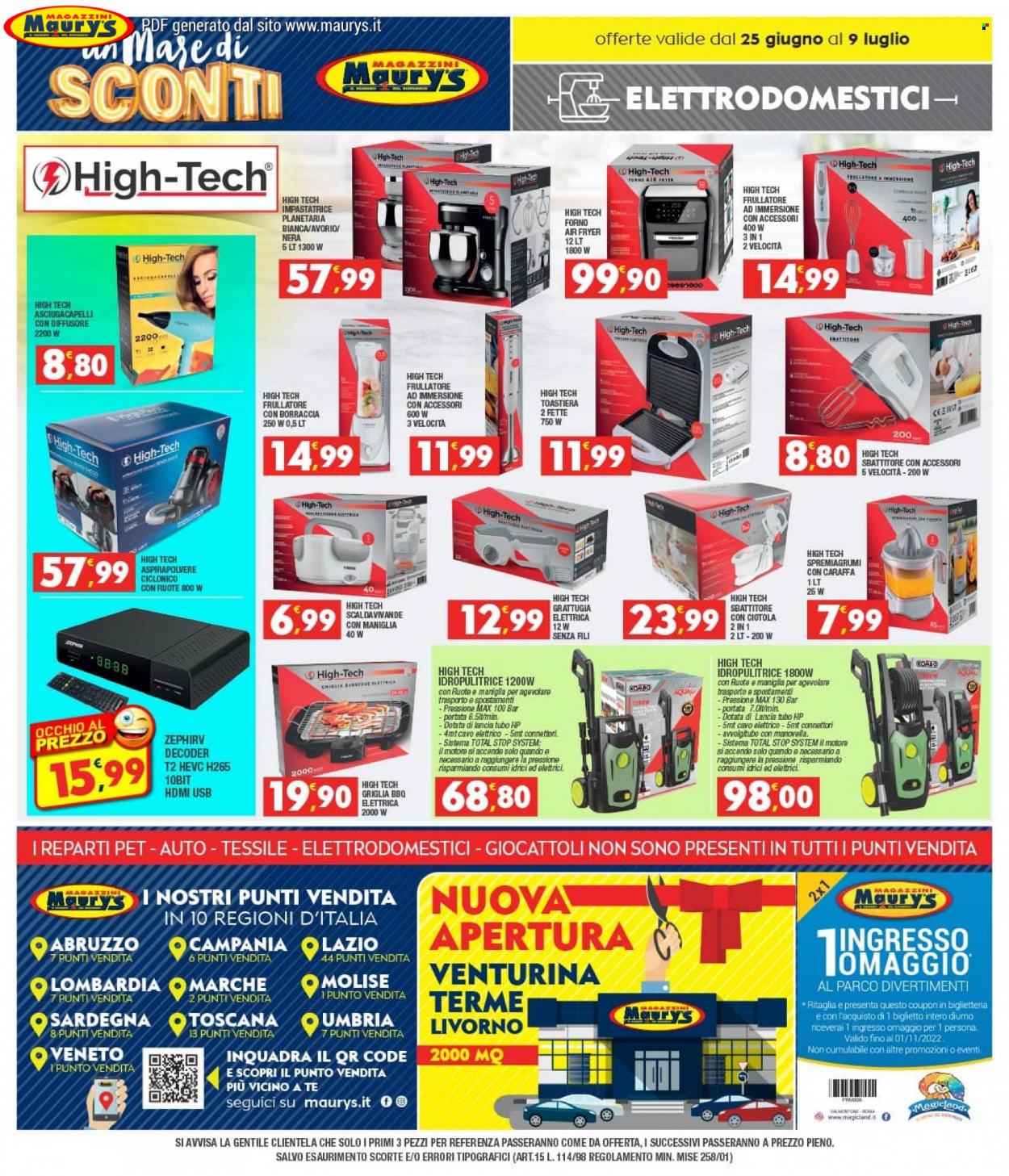 Volantino Maury's - 25/6/2022 - 9/7/2022. Pagina 16