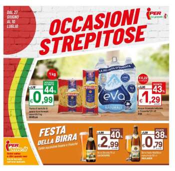 Volantino Iper, La grande i - 27/6/2022 - 10/7/2022.