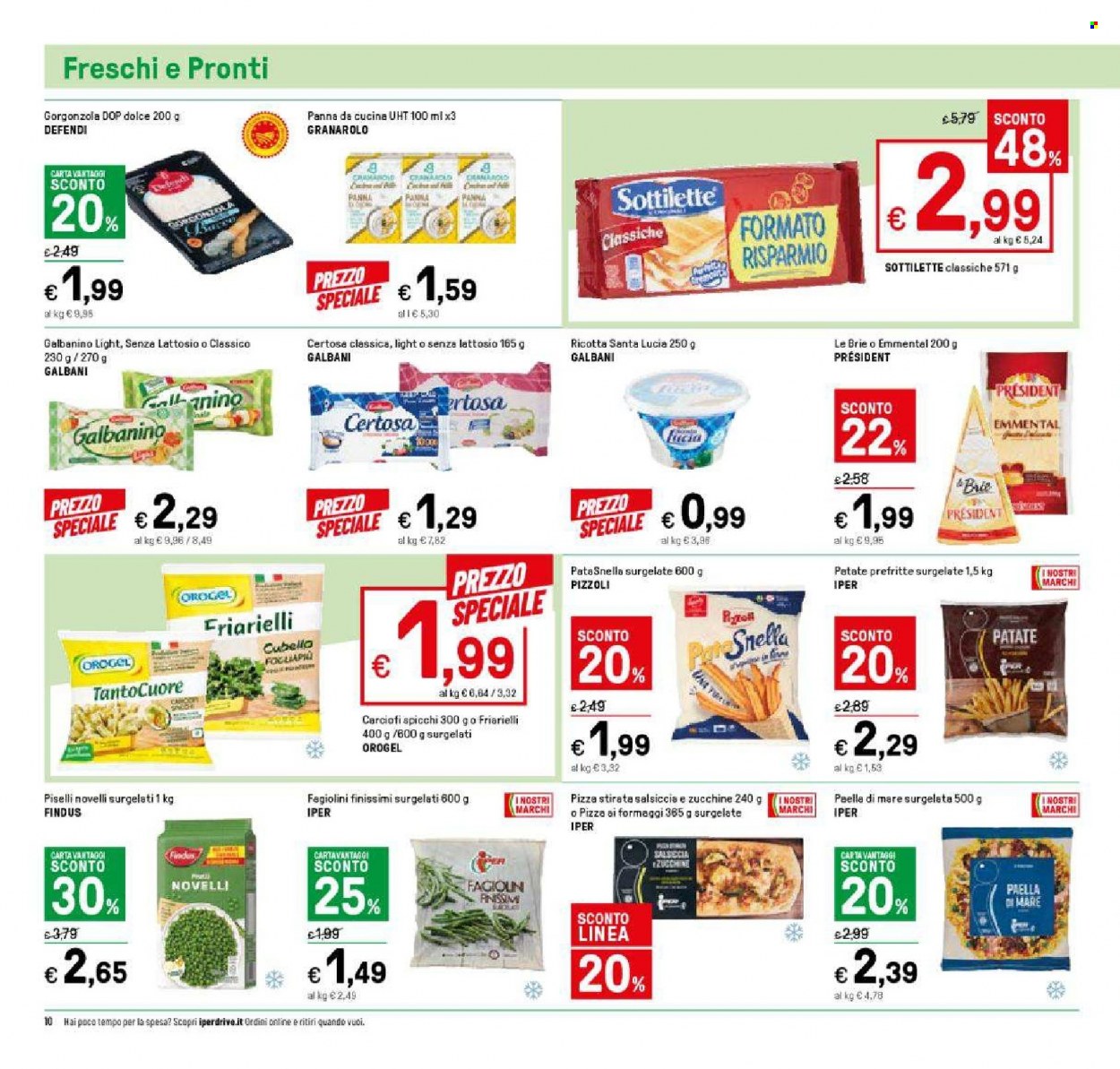 Volantino Iper, La grande i - 27/6/2022 - 10/7/2022. Pagina 10