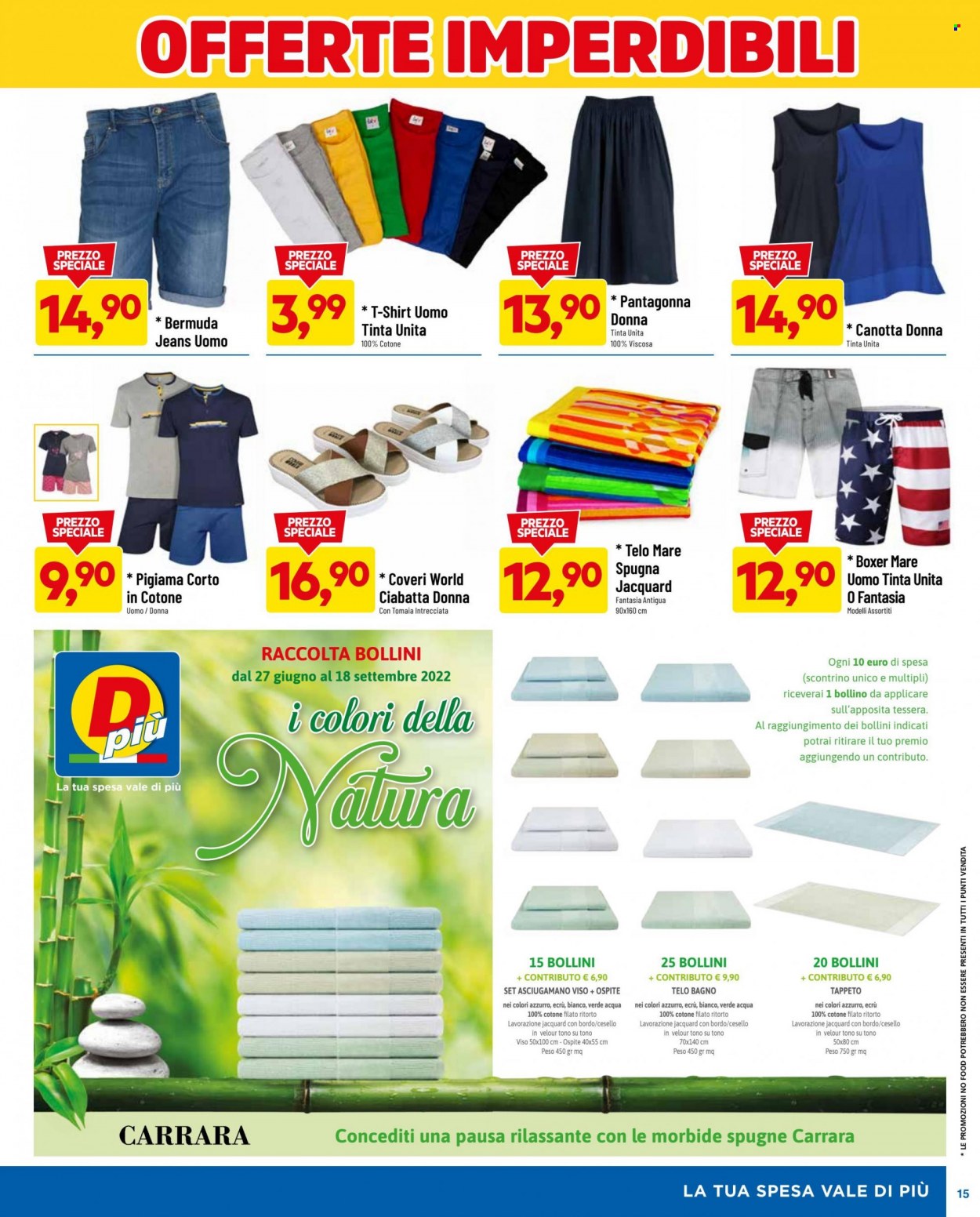 Volantino Dpiù - 27/6/2022 - 10/7/2022. Pagina 15