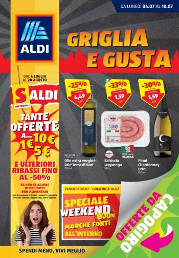 Volantino Aldi - 4/7/2022 - 10/7/2022.