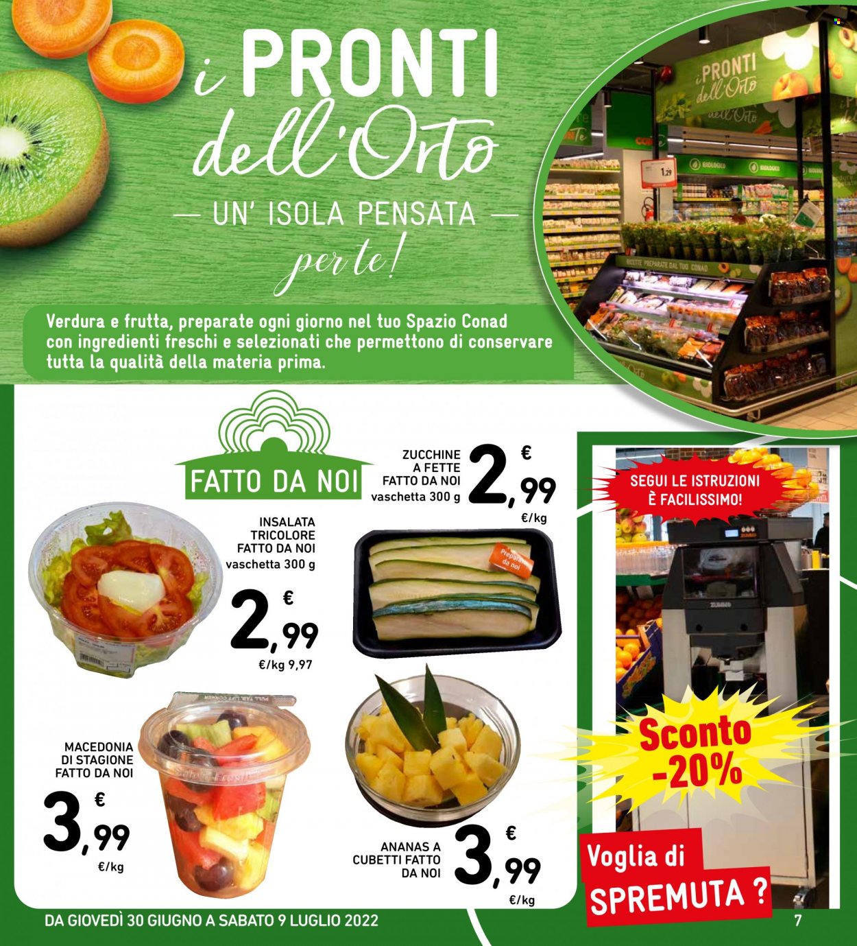 Volantino Conad - 30/6/2022 - 9/7/2022. Pagina 7