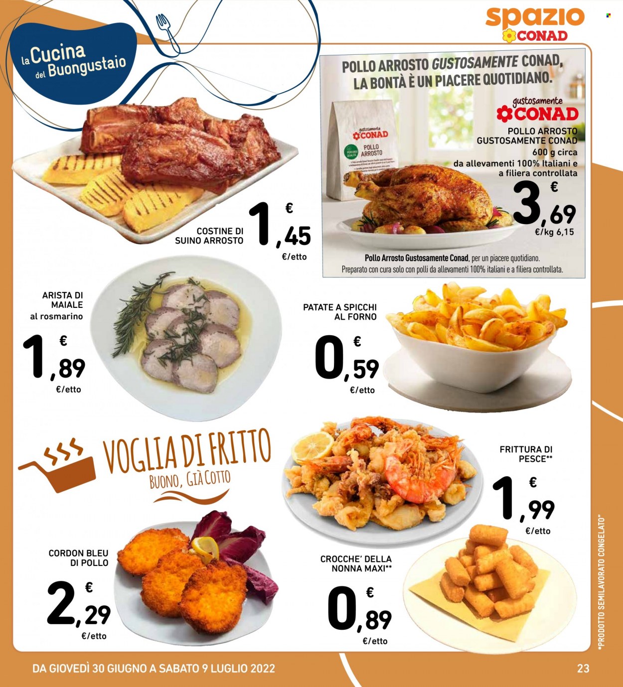 Volantino Conad - 30/6/2022 - 9/7/2022. Pagina 23