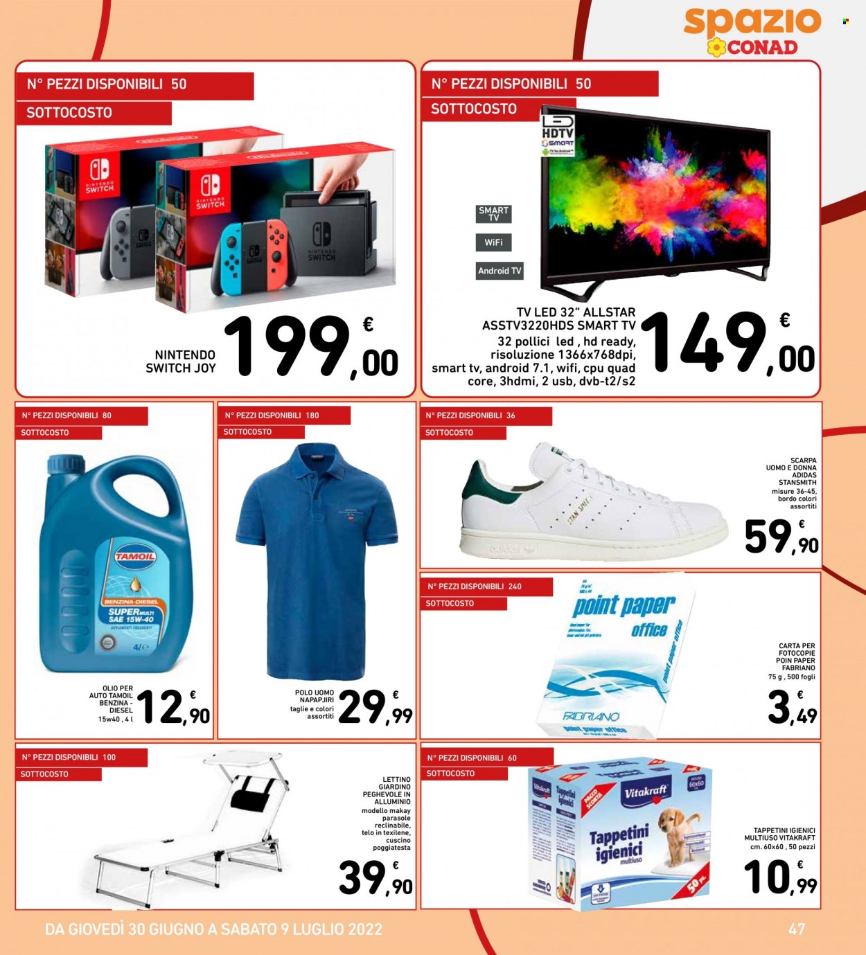 Volantino Conad - 30/6/2022 - 9/7/2022. Pagina 47