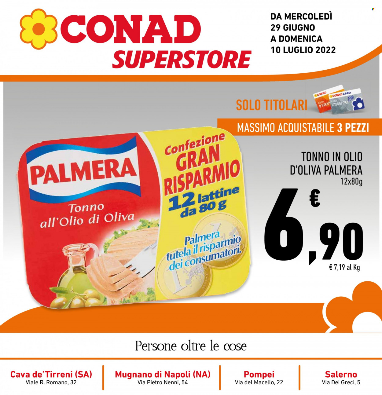 Volantino Conad - 29/6/2022 - 10/7/2022. Pagina 1