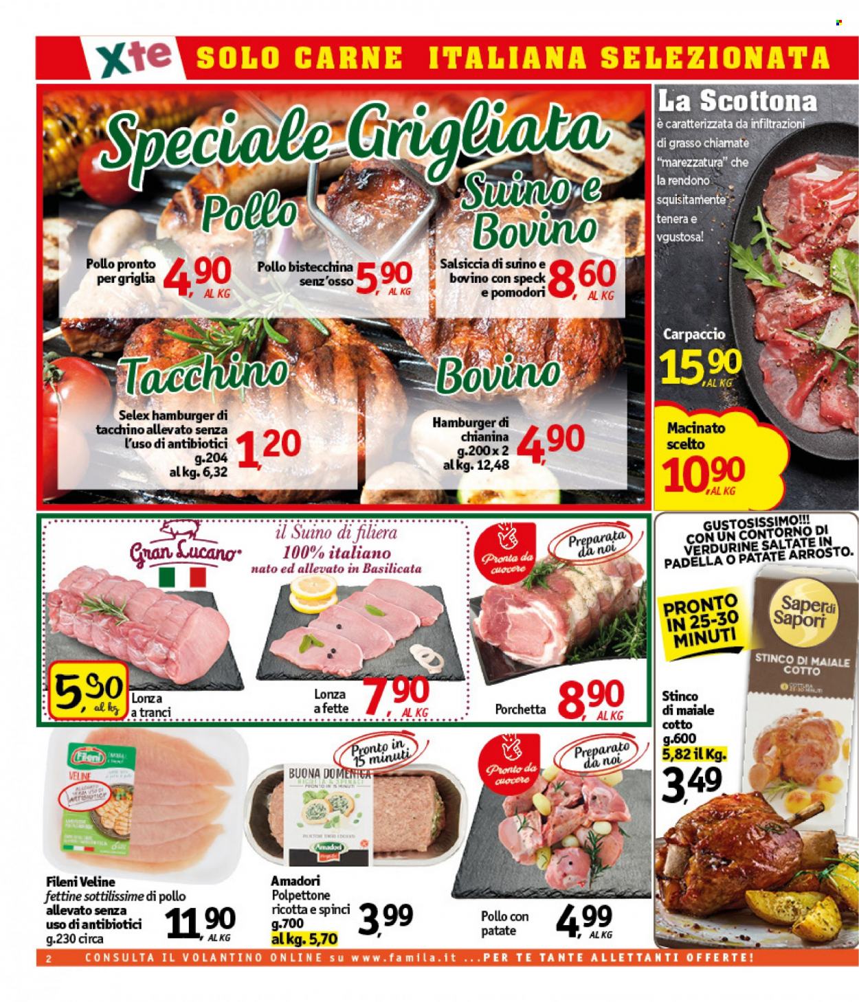 Volantino Famila - 30/6/2022 - 9/7/2022. Pagina 2