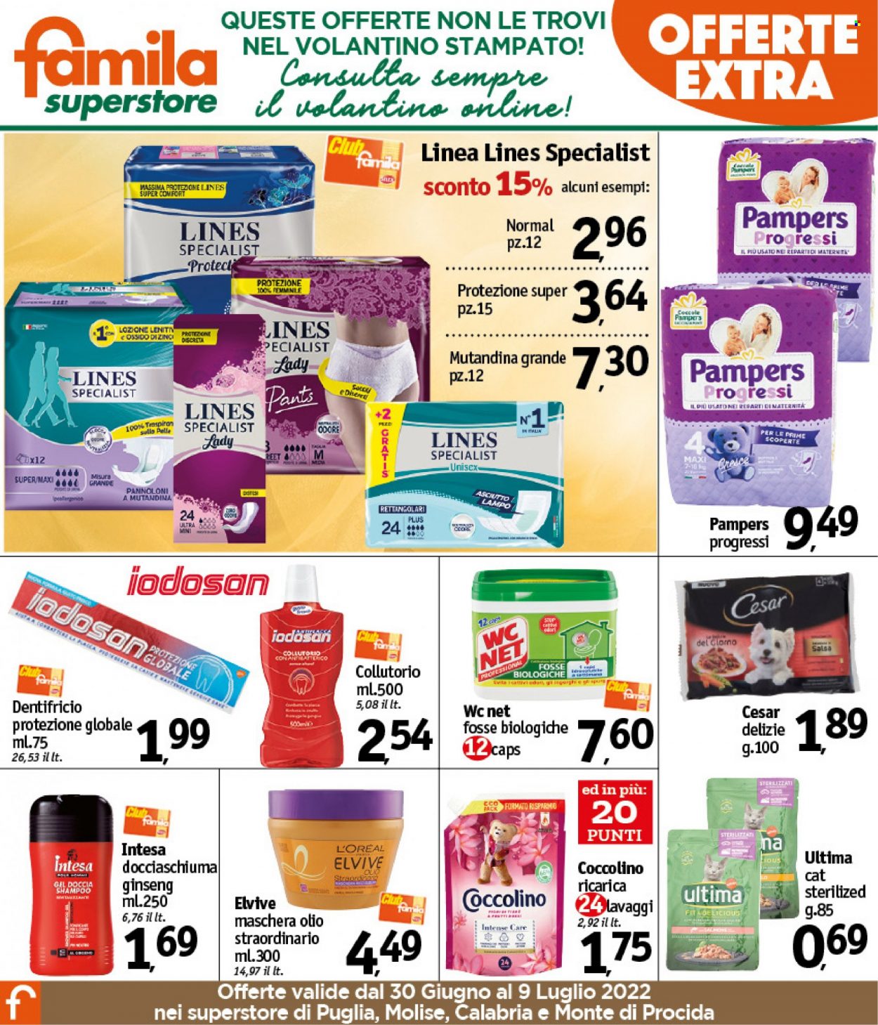 Volantino Famila - 30/6/2022 - 9/7/2022. Pagina 25