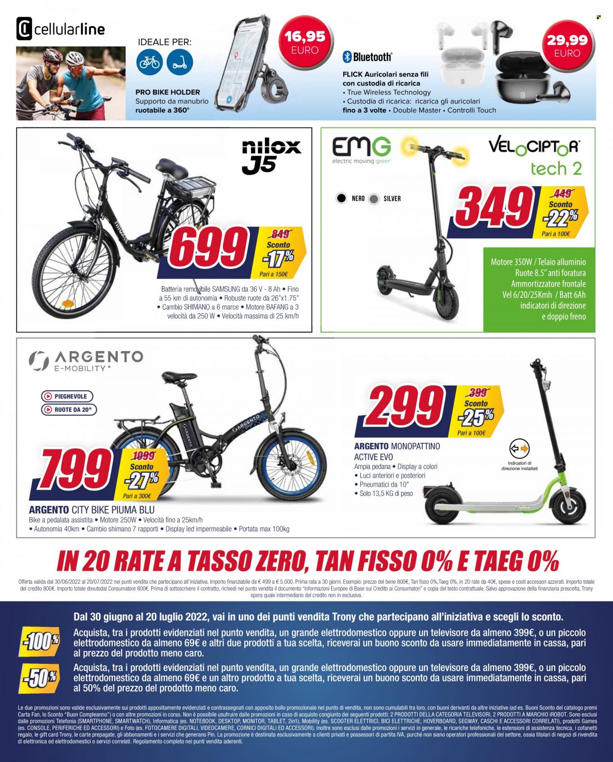 Volantino Trony - 30/6/2022 - 20/7/2022. Pagina 26