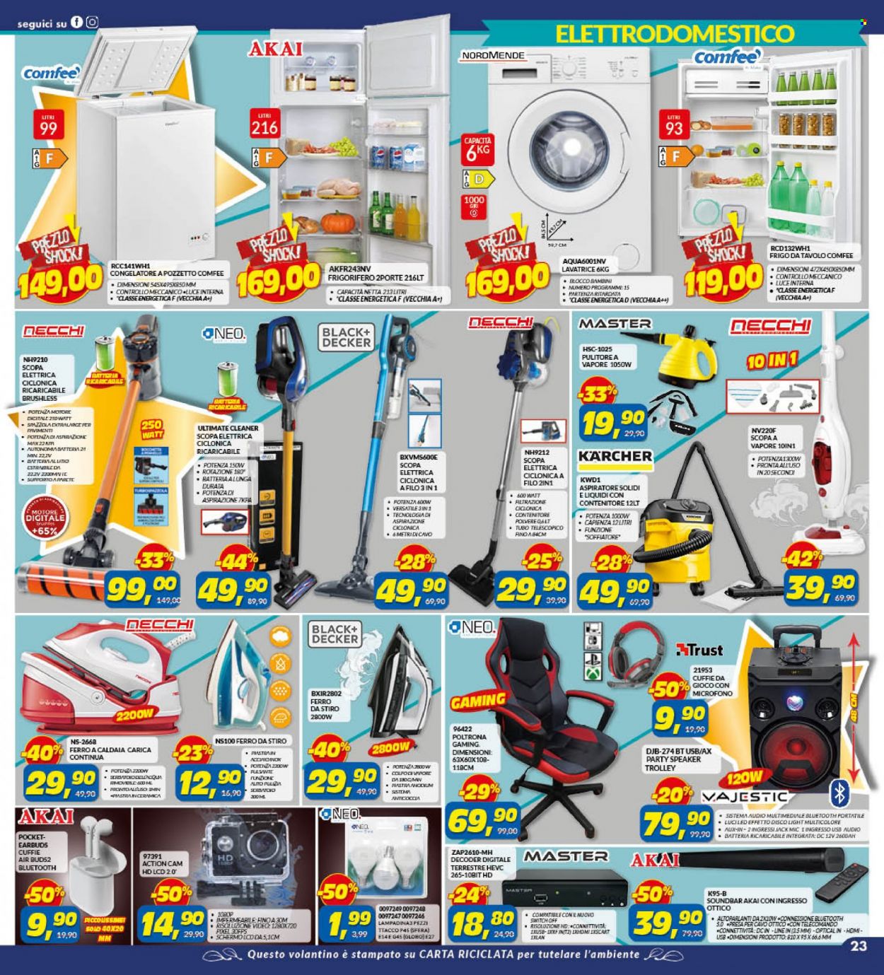 Volantino Risparmio Casa Megastore - 30/6/2022 - 14/7/2022. Pagina 23