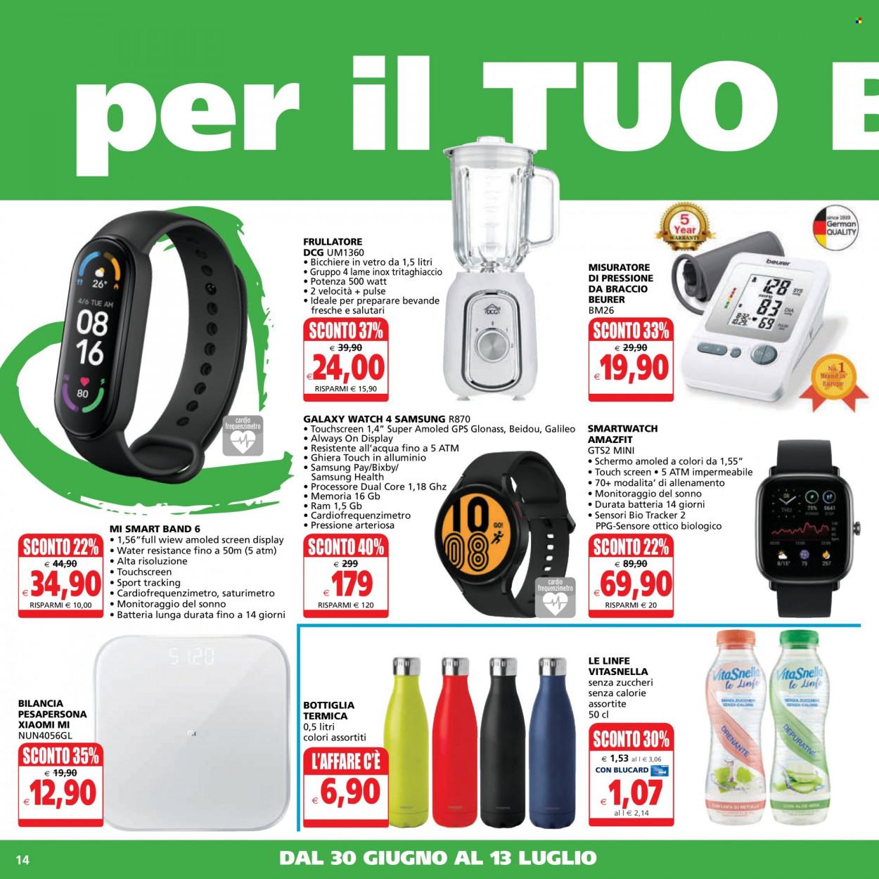 Volantino Il Gigante - 30/6/2022 - 13/7/2022. Pagina 14