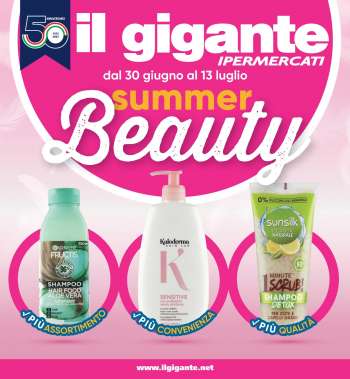 Volantino Il Gigante - 30/6/2022 - 13/7/2022.
