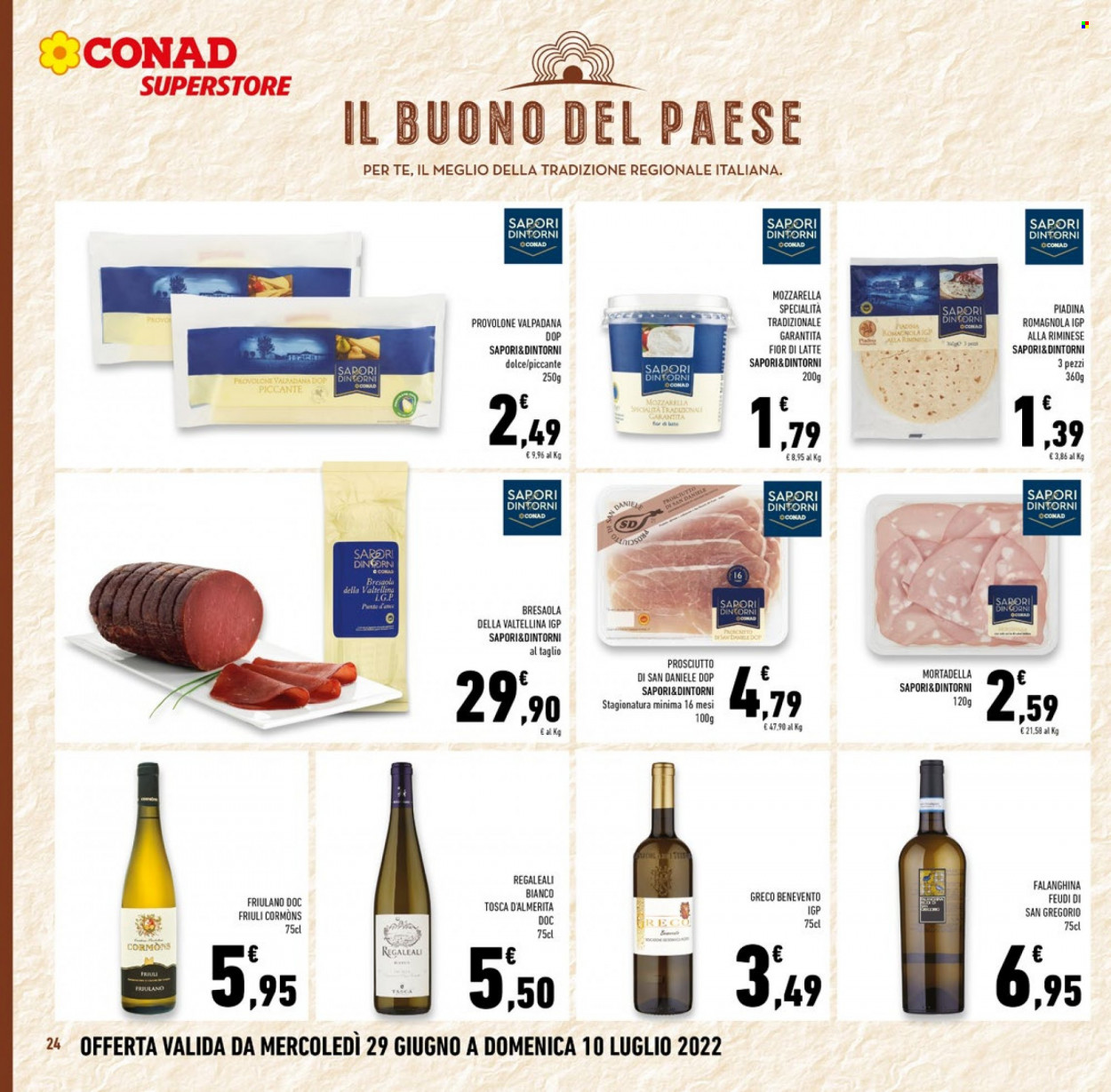 Volantino Conad - 29/6/2022 - 12/7/2022. Pagina 24