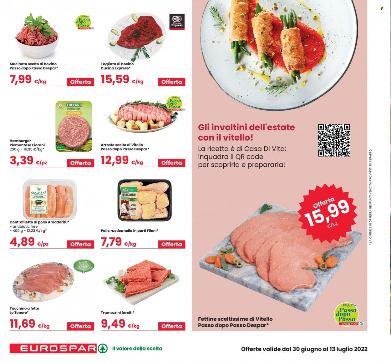 Volantino Eurospar - 30/6/2022 - 13/7/2022. Pagina 8