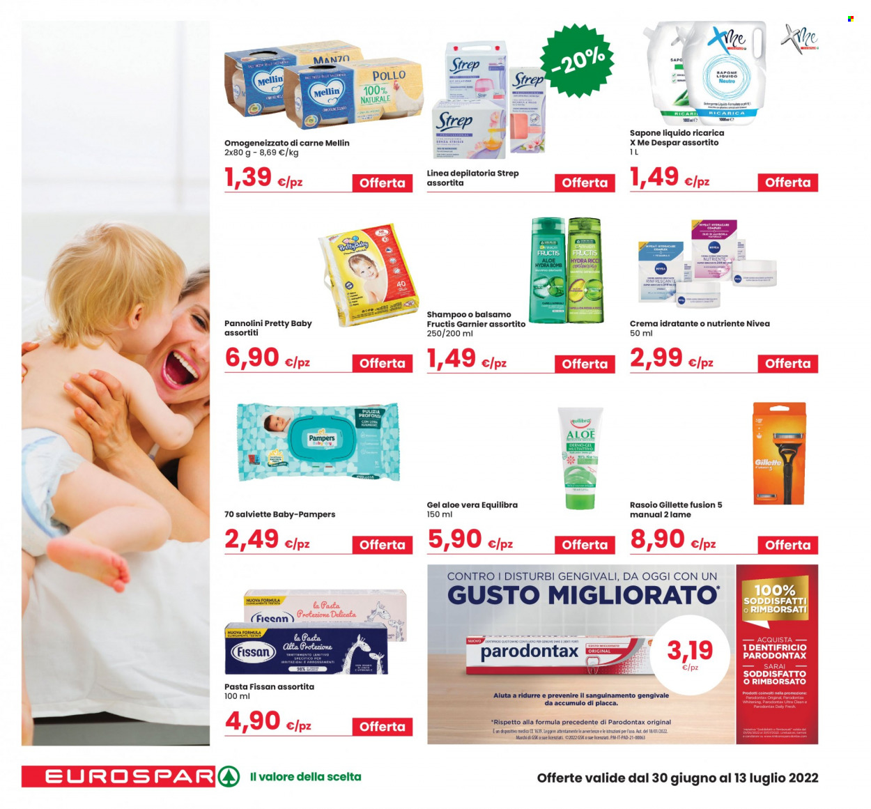 Volantino Eurospar - 30/6/2022 - 13/7/2022. Pagina 22