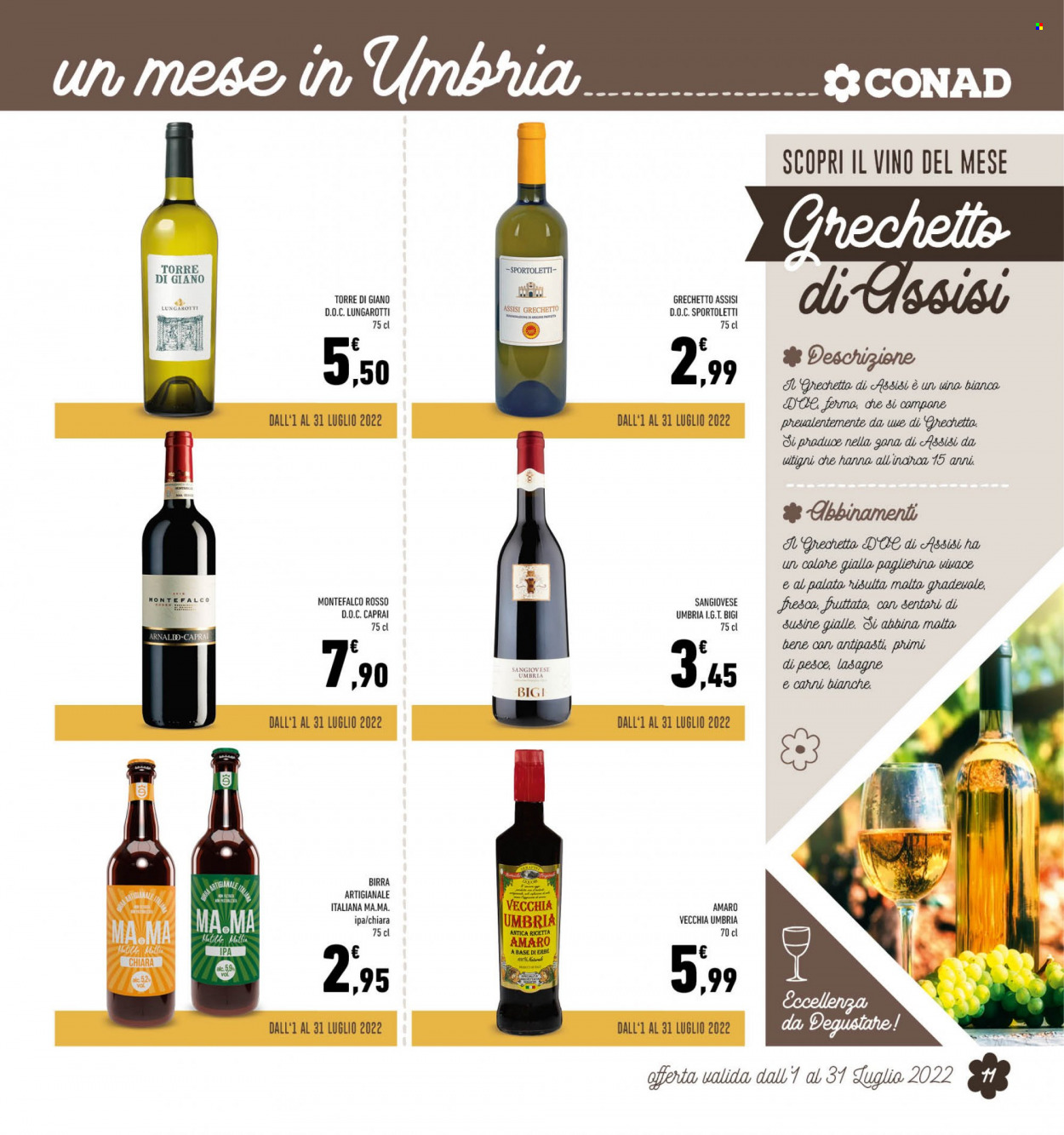 Volantino Conad - 1/7/2022 - 31/7/2022. Pagina 11