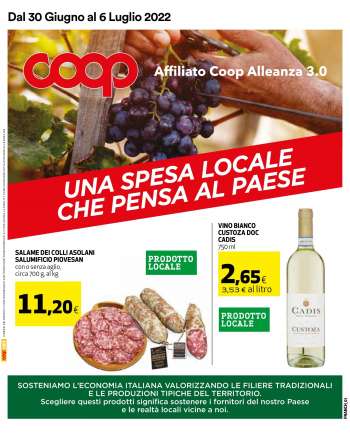 Volantino Coop - 30/6/2022 - 6/7/2022.