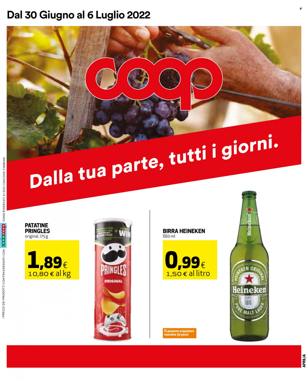Volantino Coop - 30/6/2022 - 6/7/2022. Pagina 1