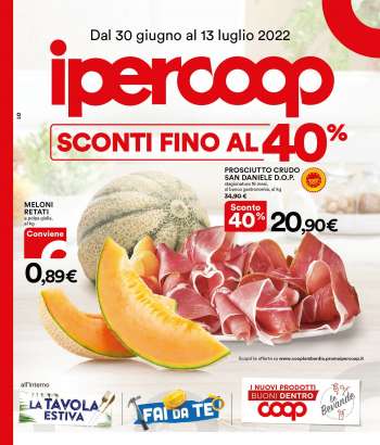 Volantino Coop - 30/6/2022 - 13/7/2022.