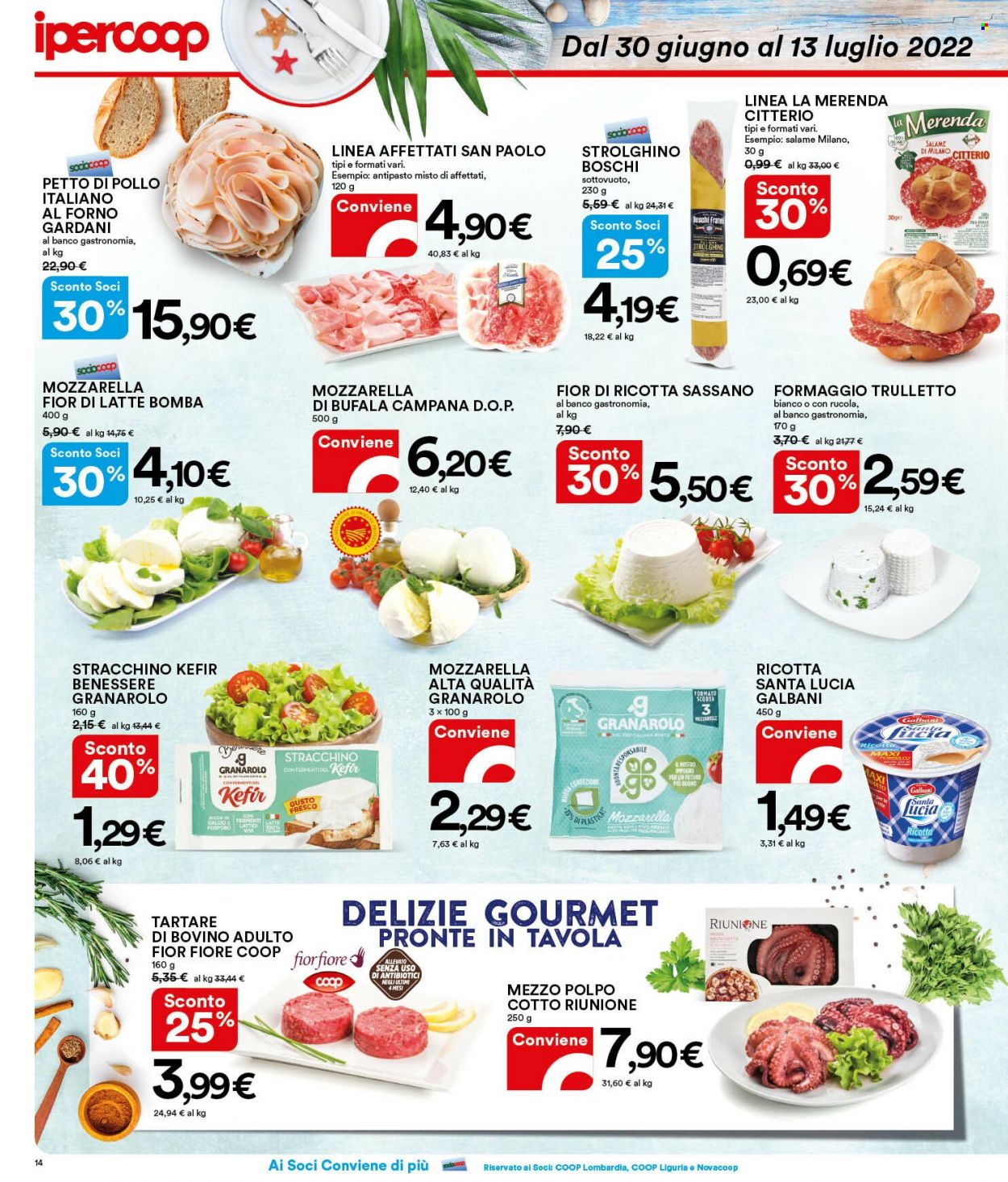Volantino Coop - 30/6/2022 - 13/7/2022. Pagina 14