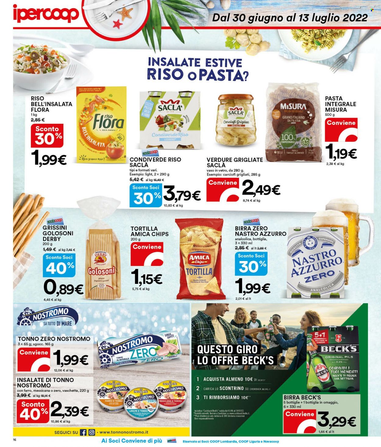 Volantino Coop - 30/6/2022 - 13/7/2022. Pagina 16