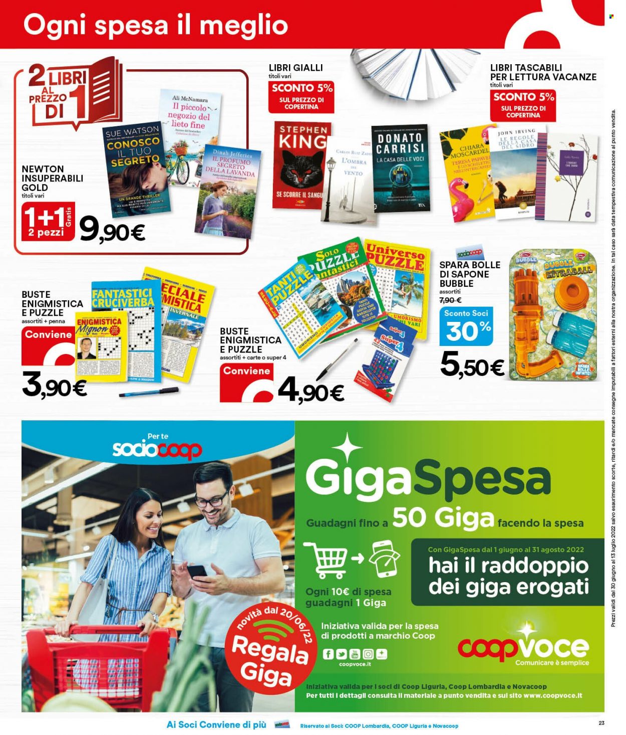 Volantino Coop - 30/6/2022 - 13/7/2022. Pagina 23