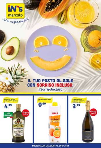 Volantino iN's Mercato - 6/7/2022 - 17/7/2022.
