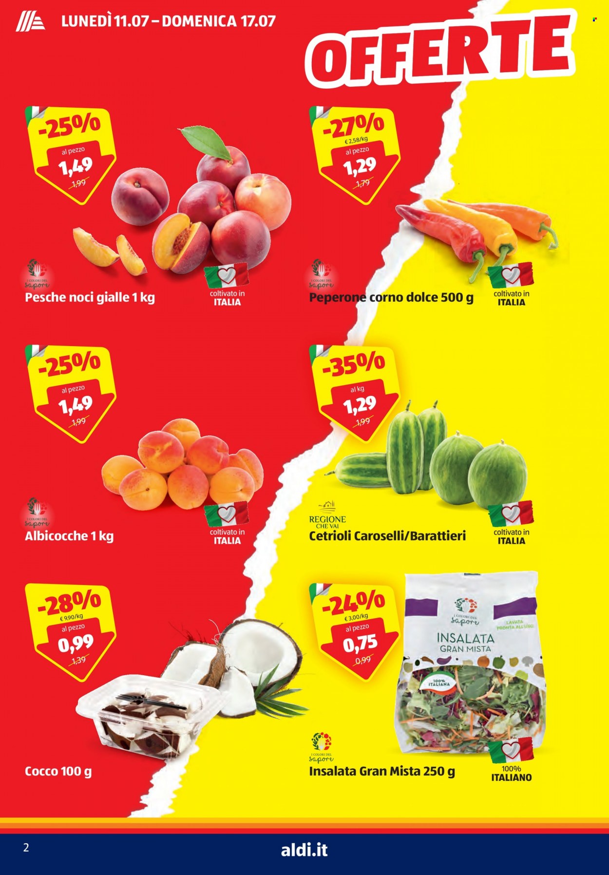 Volantino Aldi - 11/7/2022 - 17/7/2022. Pagina 2