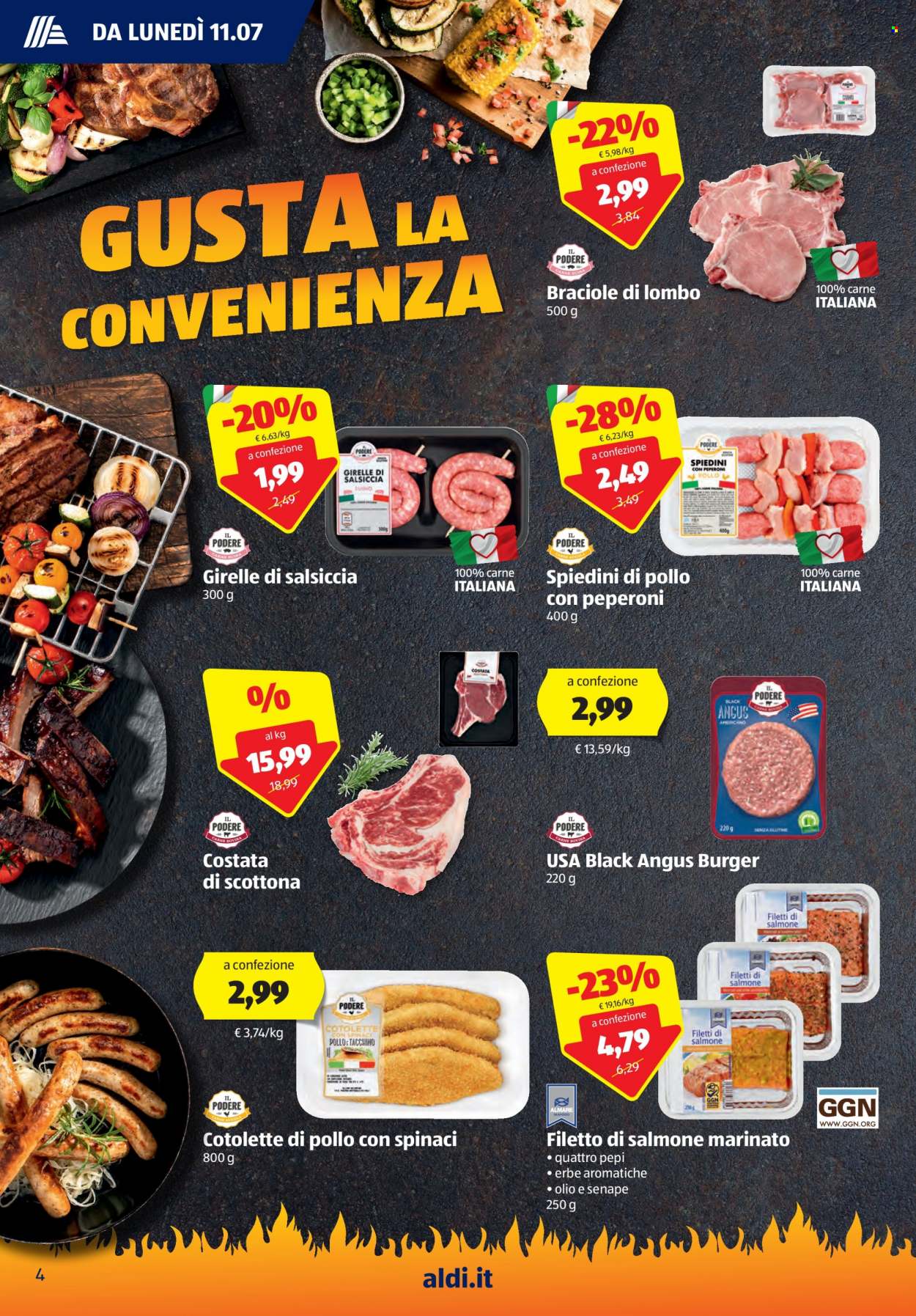 Volantino Aldi - 11/7/2022 - 17/7/2022. Pagina 4