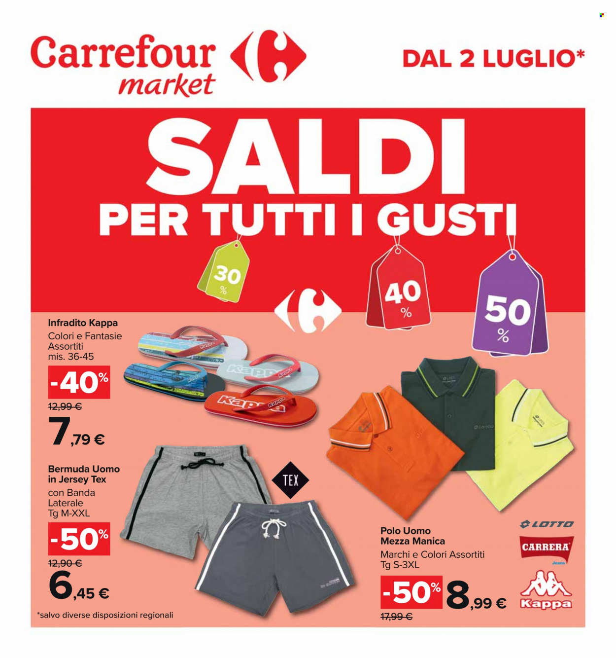 Leták Carrefour - 2.7.2022 - 27.7.2022. Strana 1