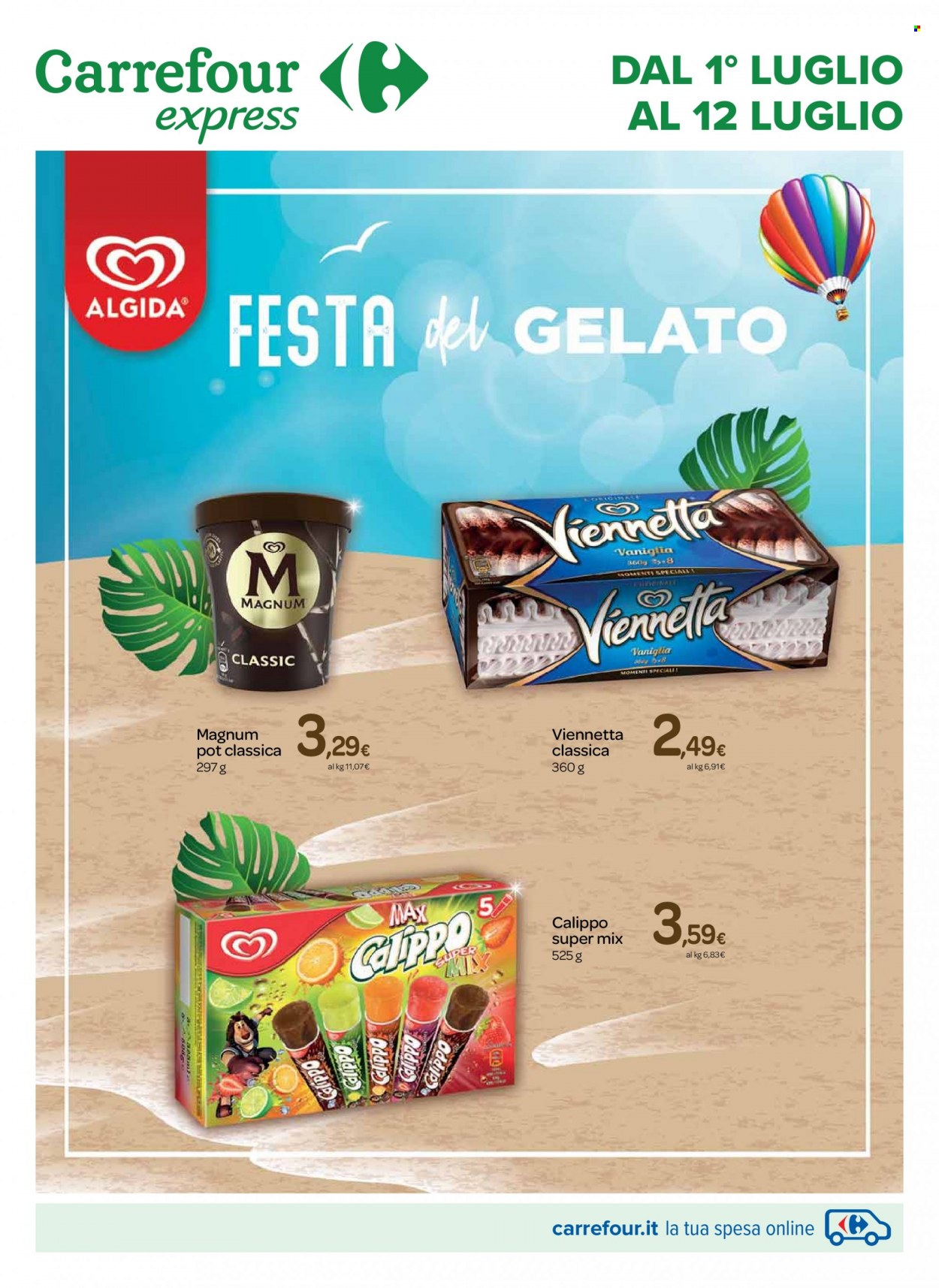Leták Carrefour - 1.7.2022 - 12.7.2022. Strana 1