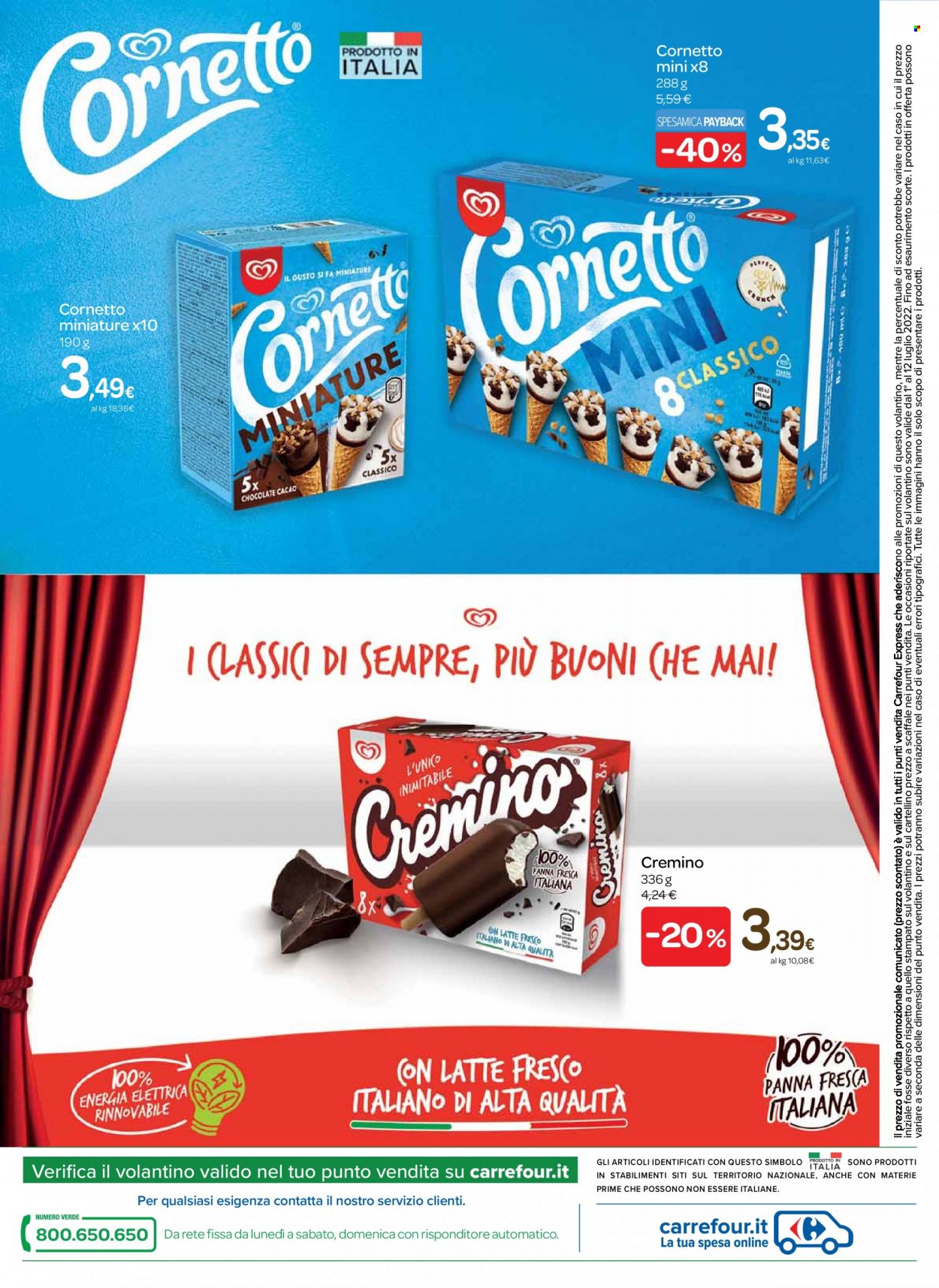 Volantino Carrefour - 1/7/2022 - 12/7/2022. Pagina 2