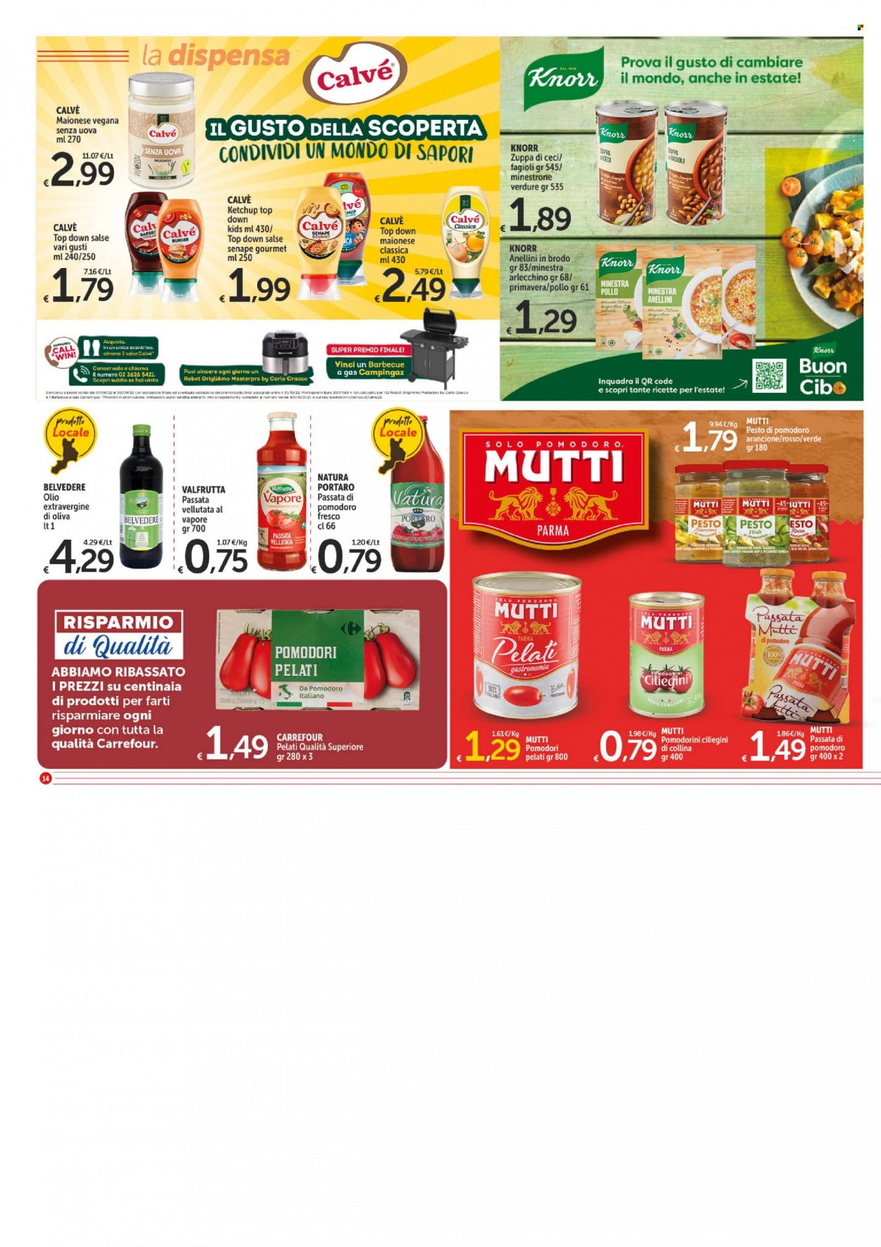 Volantino Carrefour - 30/6/2022 - 10/7/2022. Pagina 14