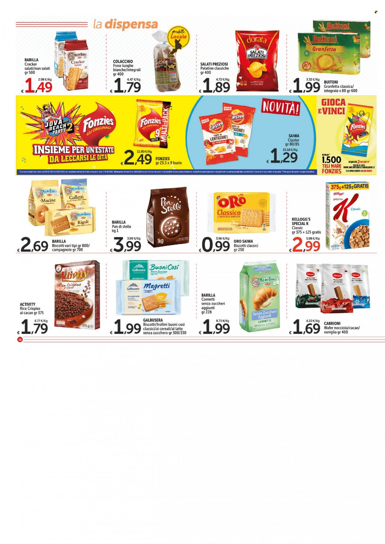 Volantino Carrefour - 30/6/2022 - 10/7/2022. Pagina 16