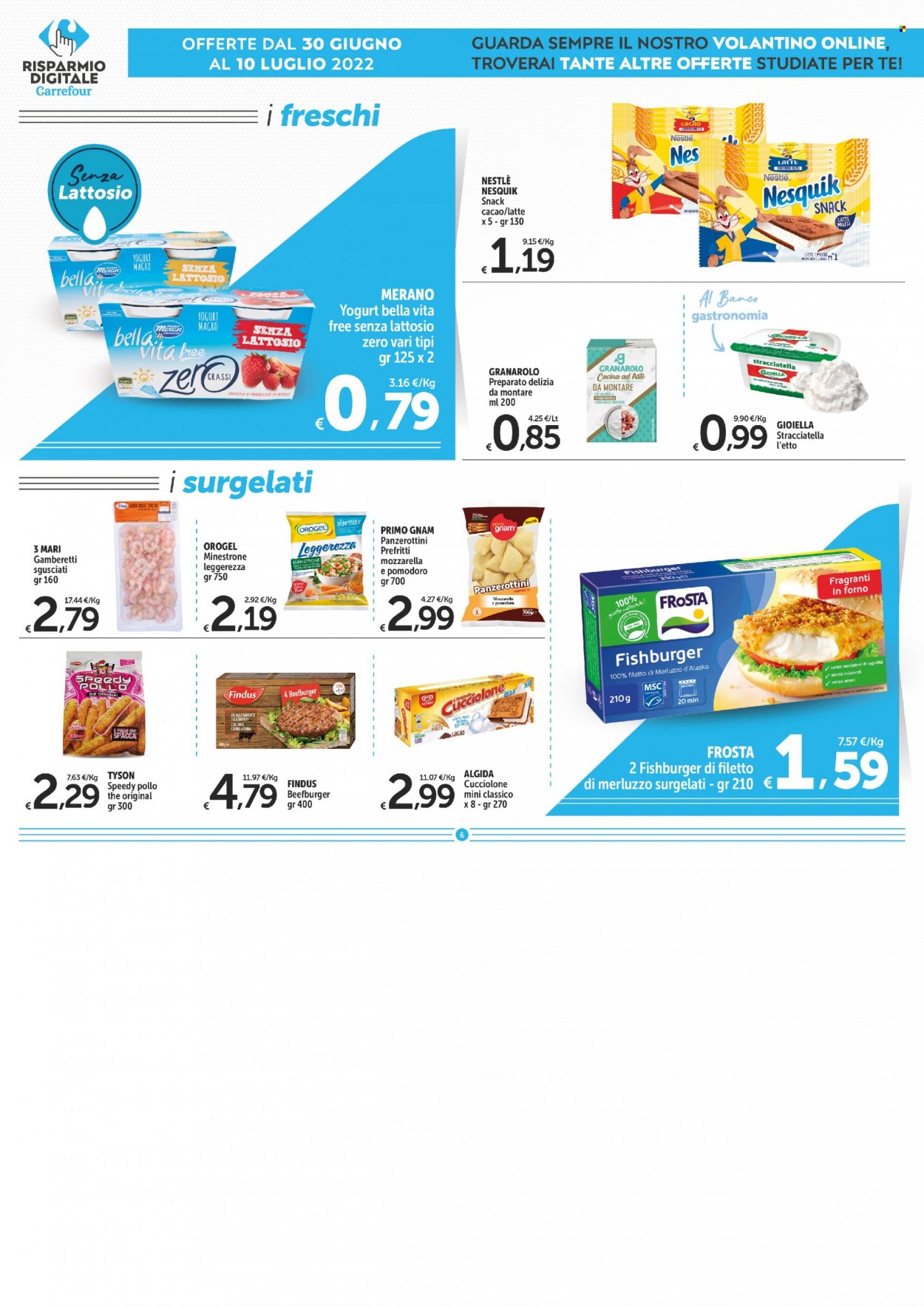 Volantino Carrefour - 30/6/2022 - 10/7/2022. Pagina 30