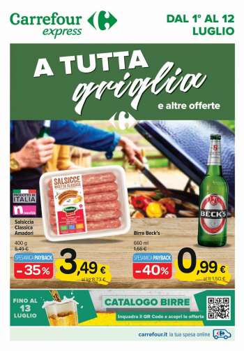 Volantino Carrefour - 1/7/2022 - 12/7/2022.