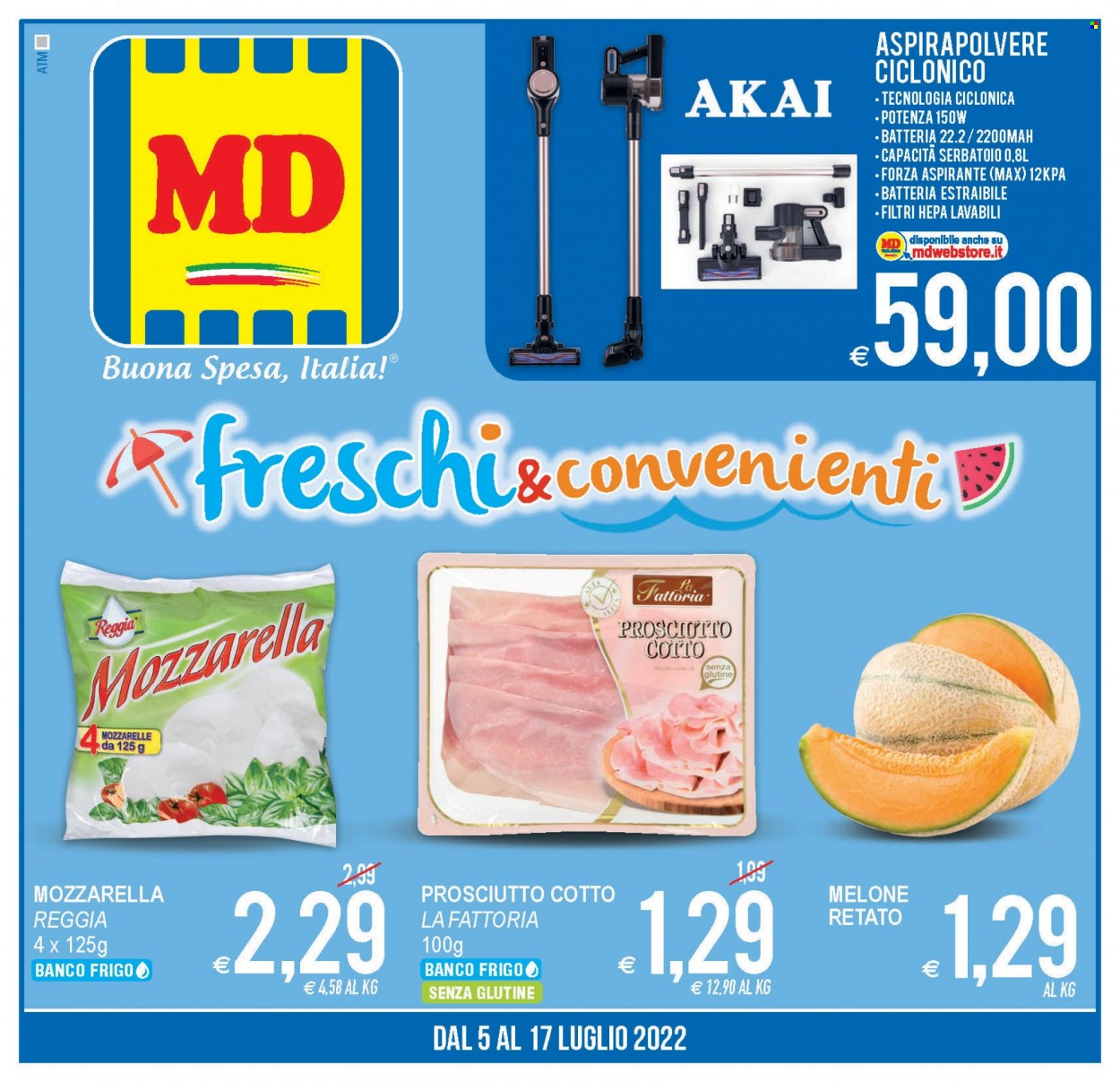 Volantino MD Discount - 5/7/2022 - 17/7/2022. Pagina 1