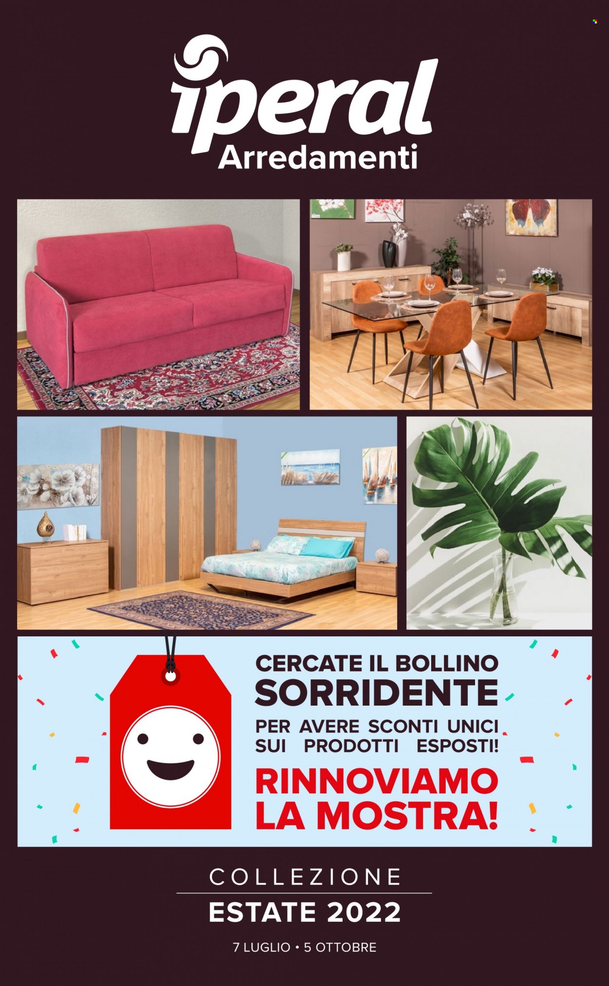 Volantino Iperal - 7/7/2022 - 5/10/2022. Pagina 1