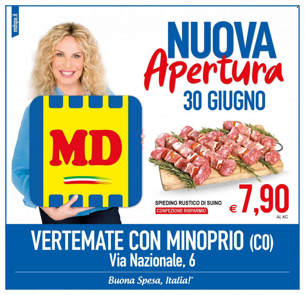 Leták MD Discount - 30.6.2022 - 10.7.2022. Strana 1