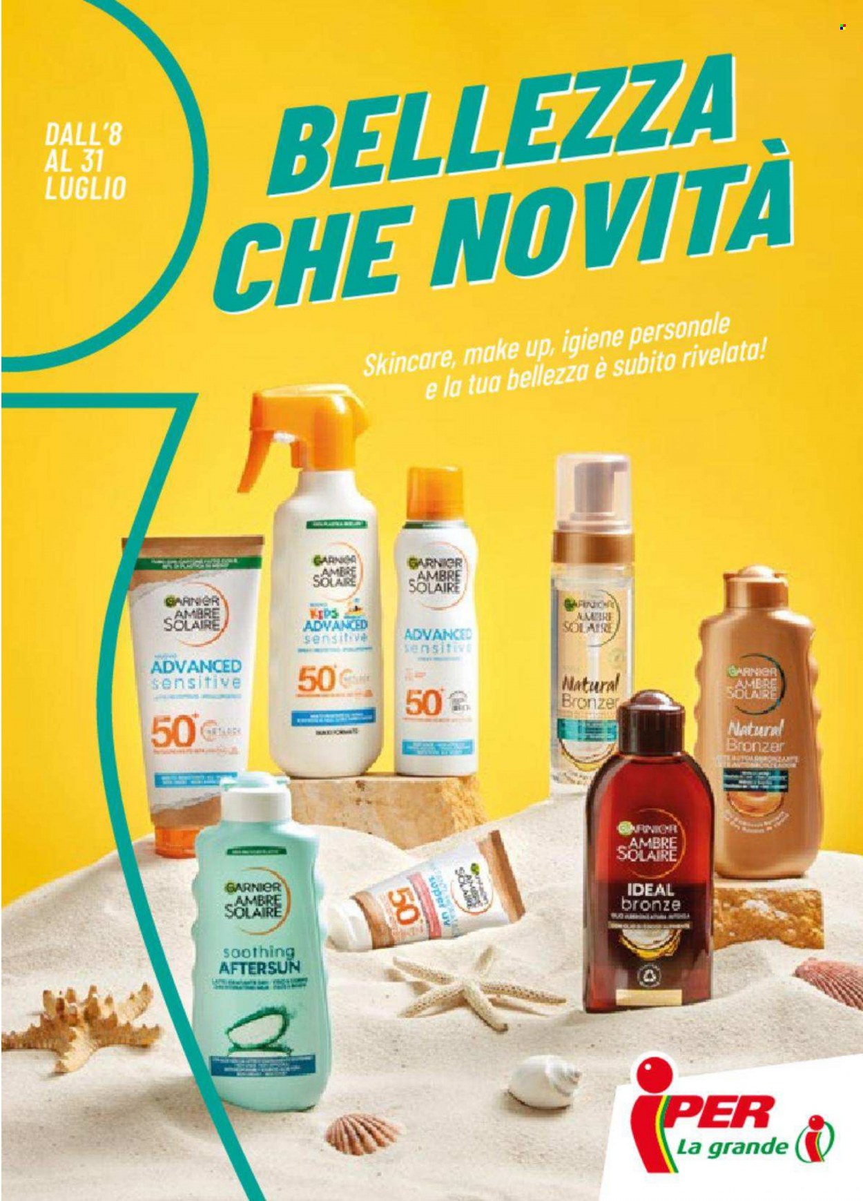 Volantino Iper, La grande i - 8/7/2022 - 31/7/2022. Pagina 1