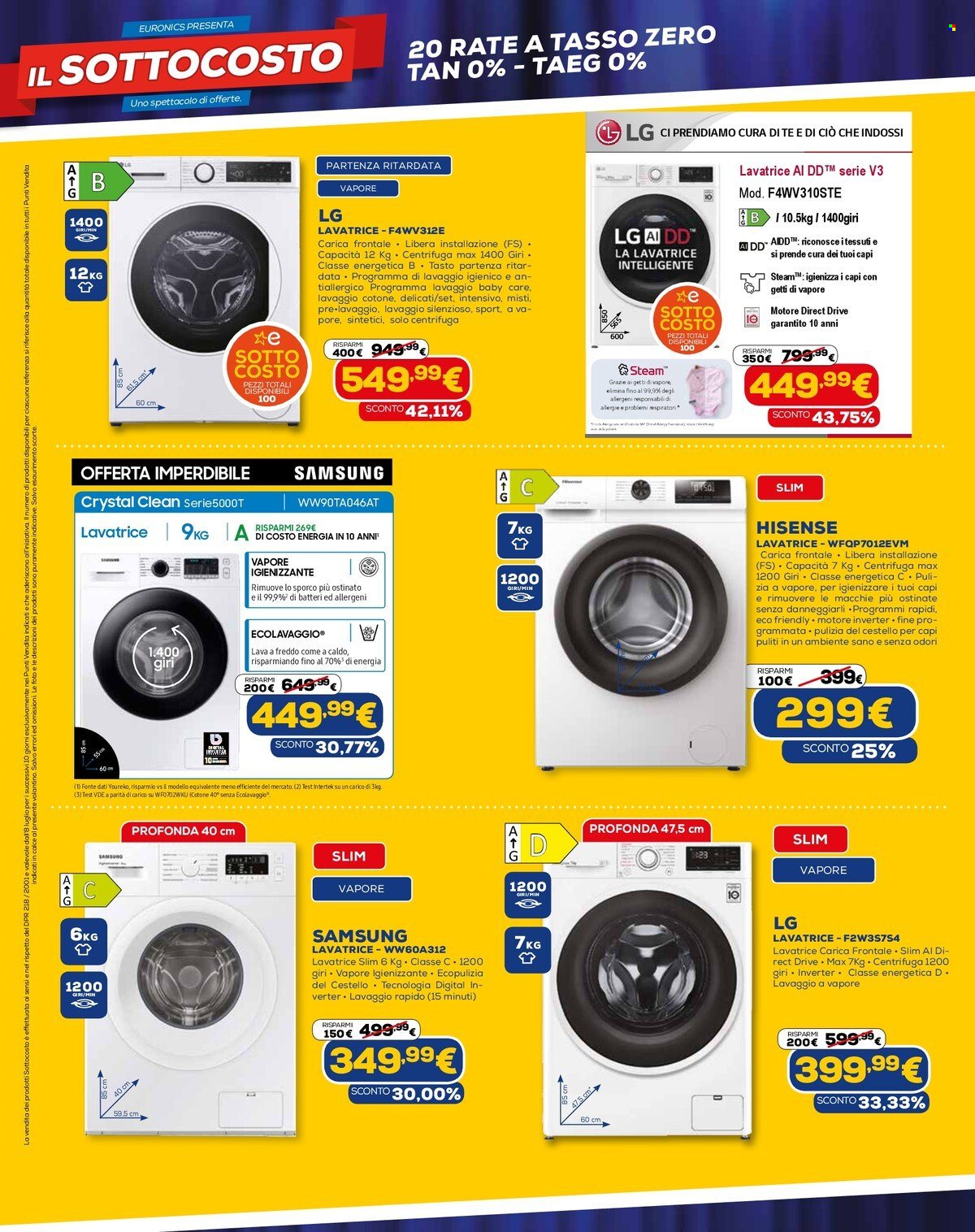 Volantino Euronics - 8/7/2022 - 20/7/2022. Pagina 17