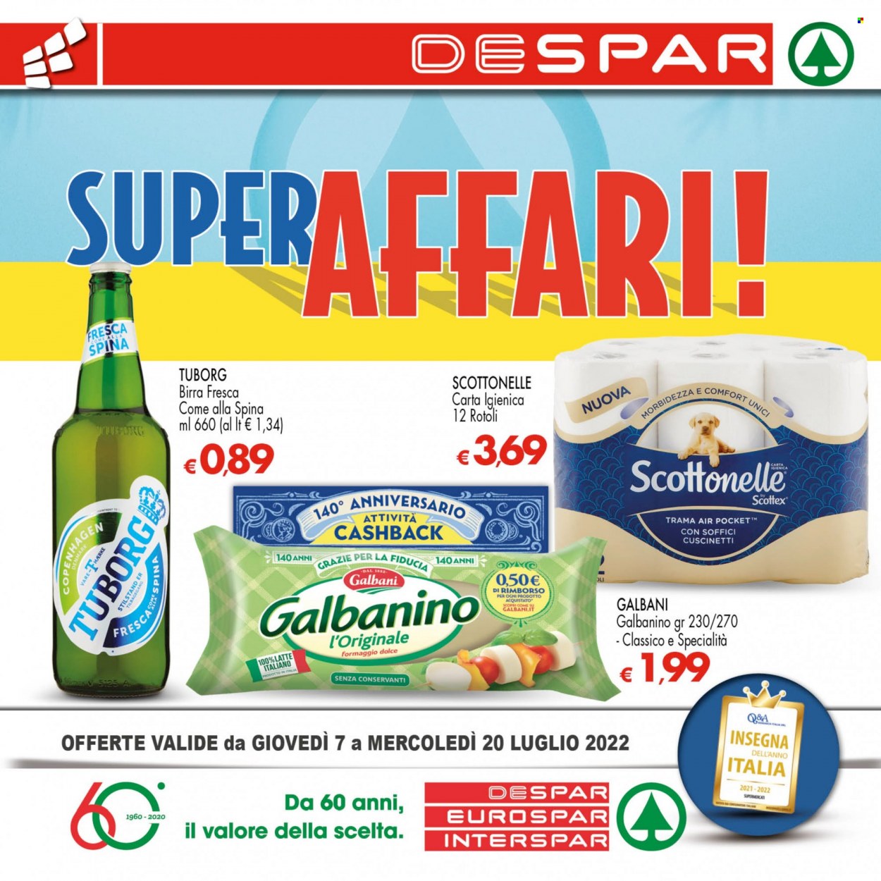 Volantino Despar - 7/7/2022 - 20/7/2022. Pagina 1