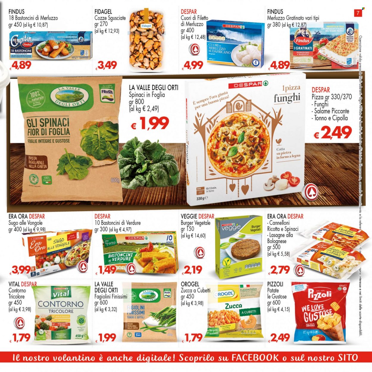 Volantino Eurospar - 7/7/2022 - 20/7/2022. Pagina 7