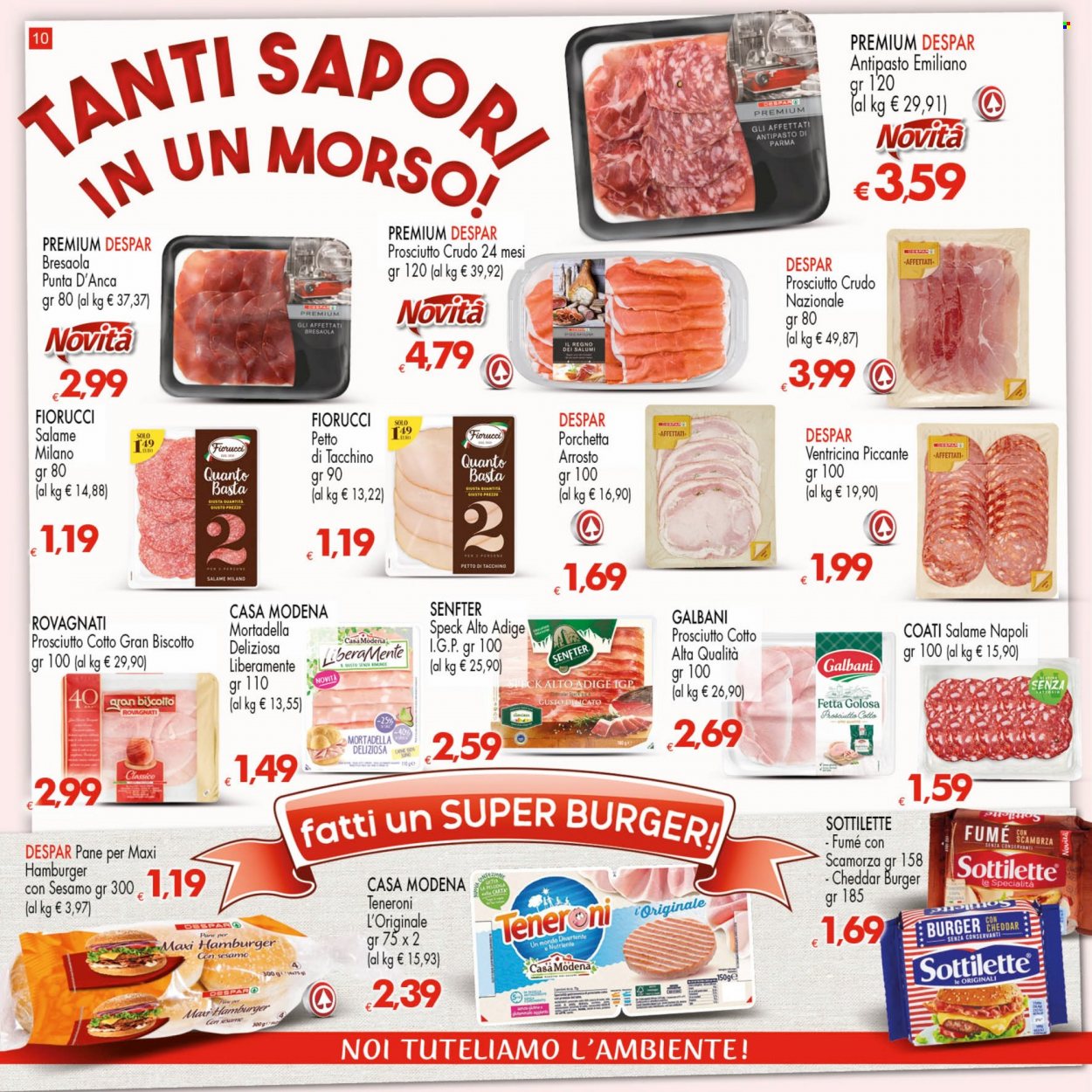 Volantino Eurospar - 7/7/2022 - 20/7/2022. Pagina 10