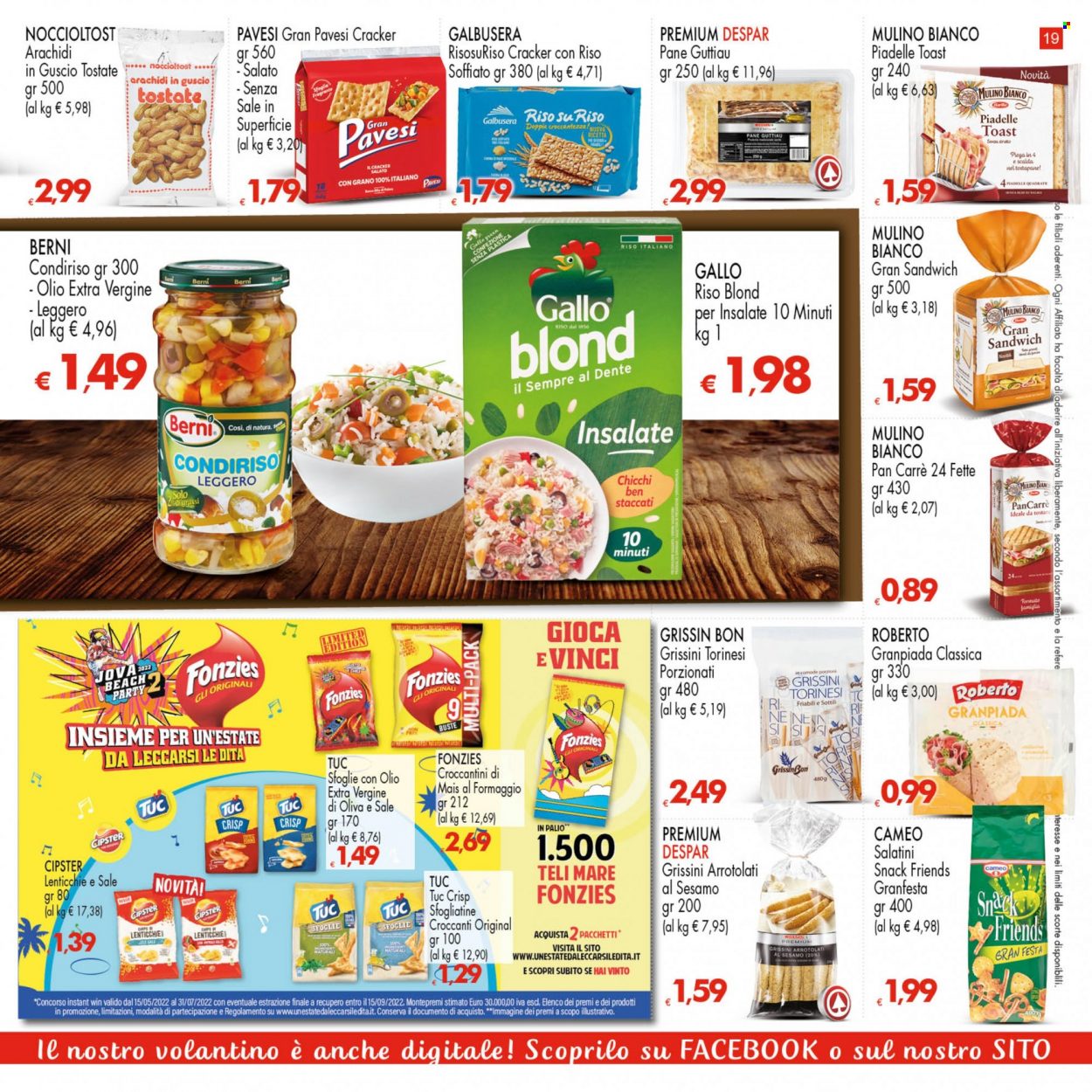 Volantino Eurospar - 7/7/2022 - 20/7/2022. Pagina 19