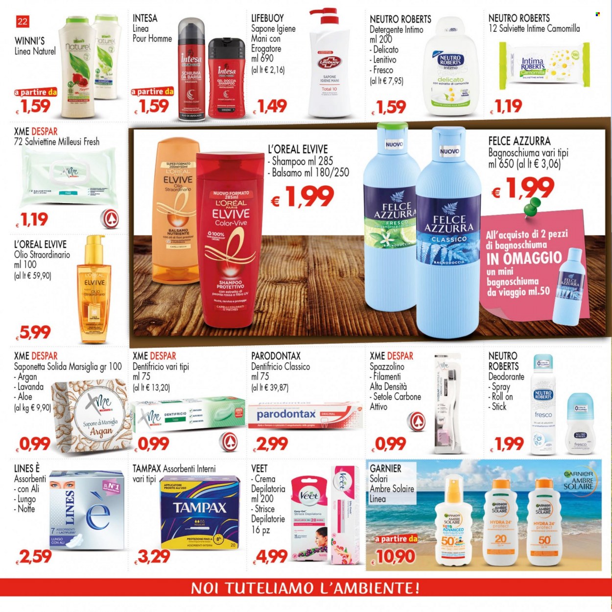 Volantino Eurospar - 7/7/2022 - 20/7/2022. Pagina 22